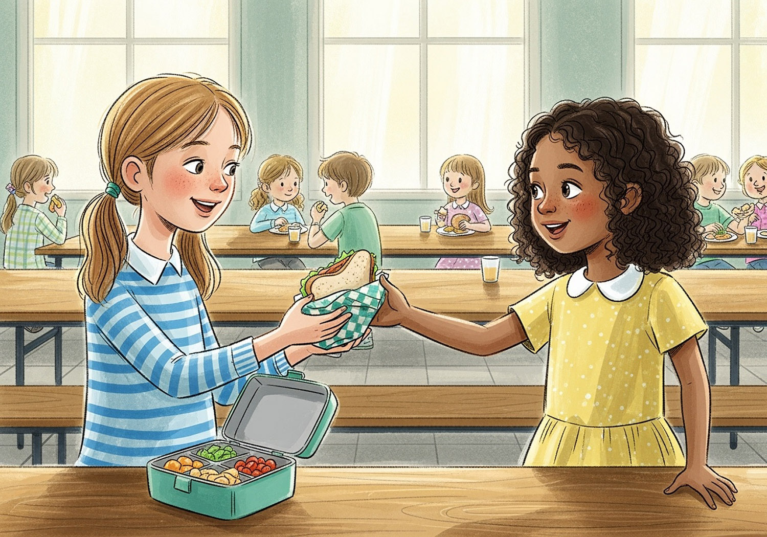 A,Storybook,Style,,Painterly,Textures,,Whimsical,Yet,Refined,Hand,Drawn