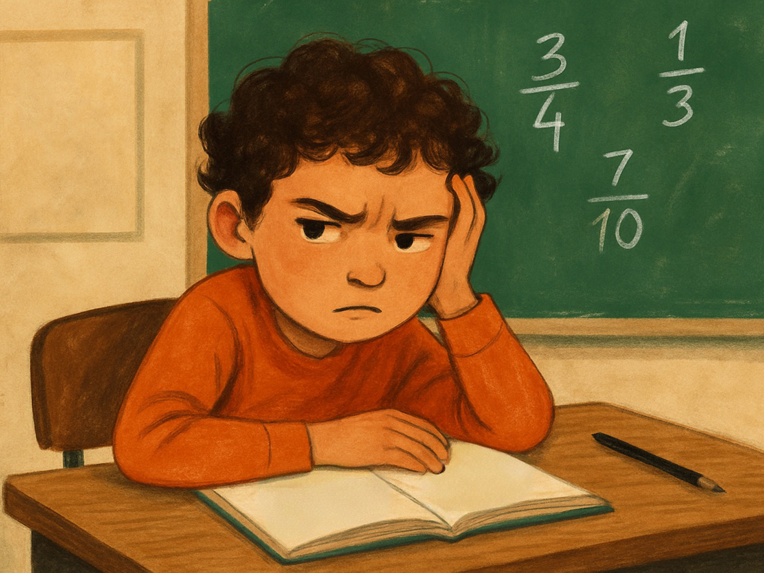 A,Contemporary,,Playful,Yet,Elegant,Illustration,Of,A,Child,(ages