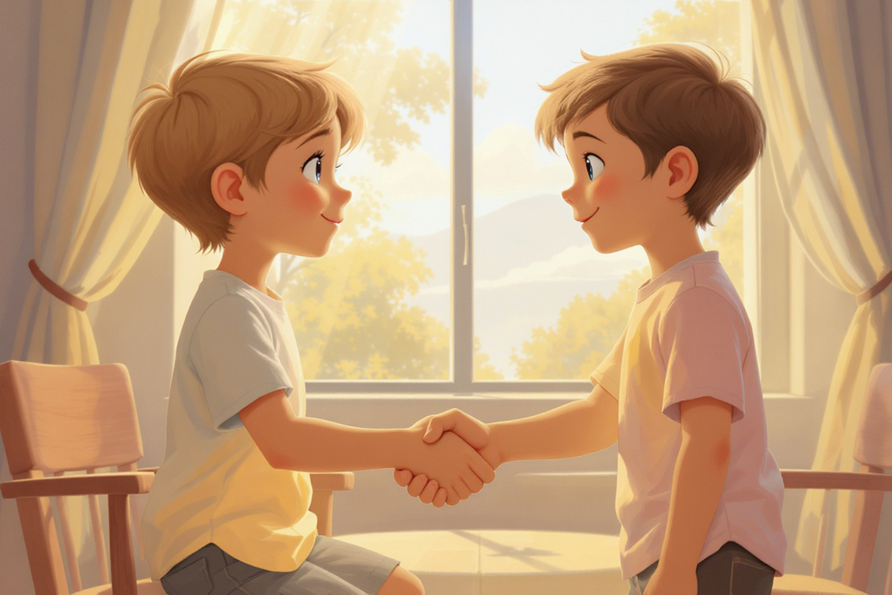 A,Painterly,,Realistic,,And,Emotionally,Expressive,Digital,Illustration,Depicting,The